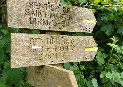 Sentier des Mille Monts